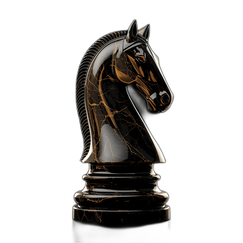 Chess knight piece